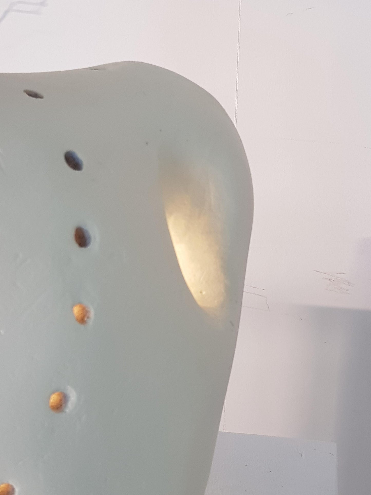 Hand Carved Sculptural Table Lamp