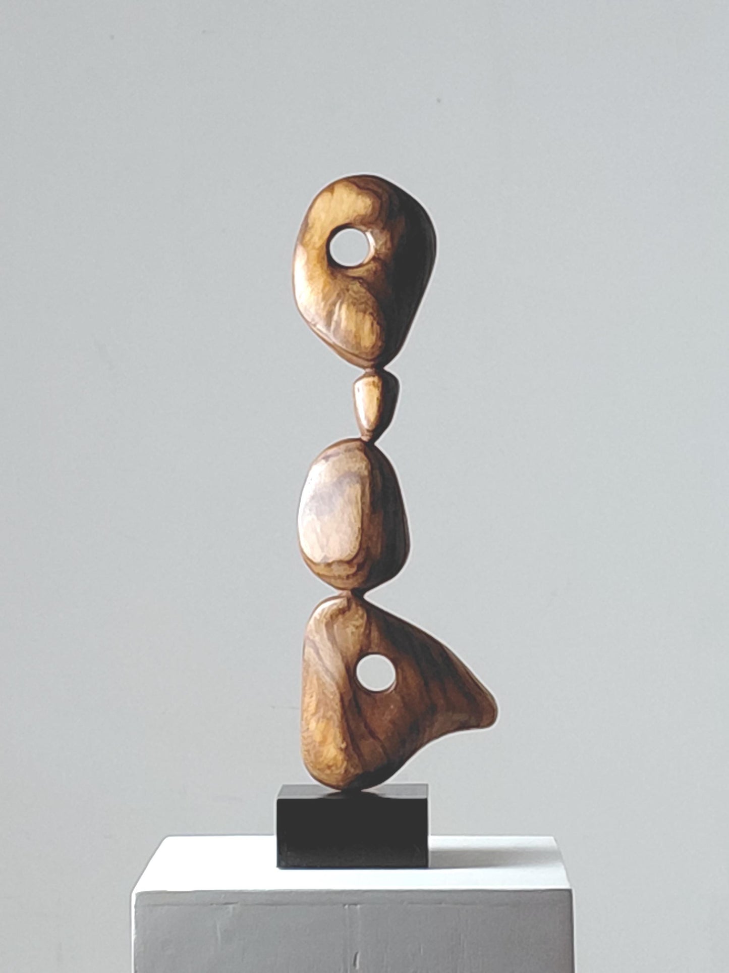 Hand Carved Spalted Elm Sculpture