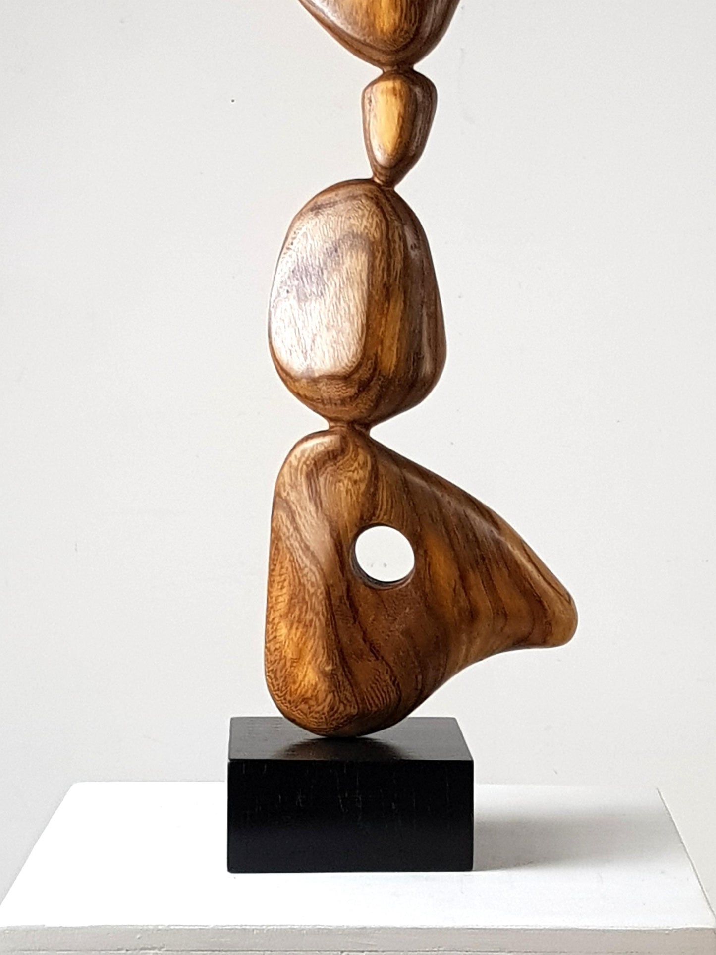 Hand Carved Spalted Elm Sculpture