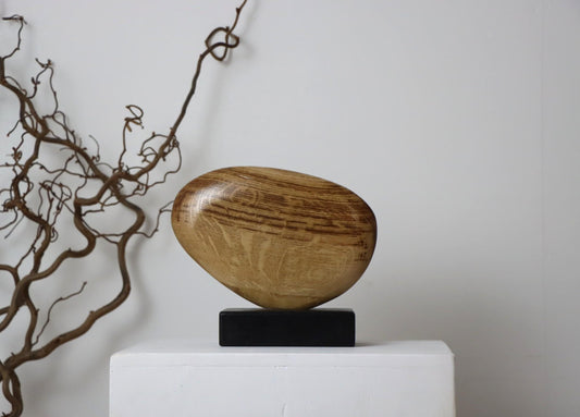 Hand Carved Oak Sculpture