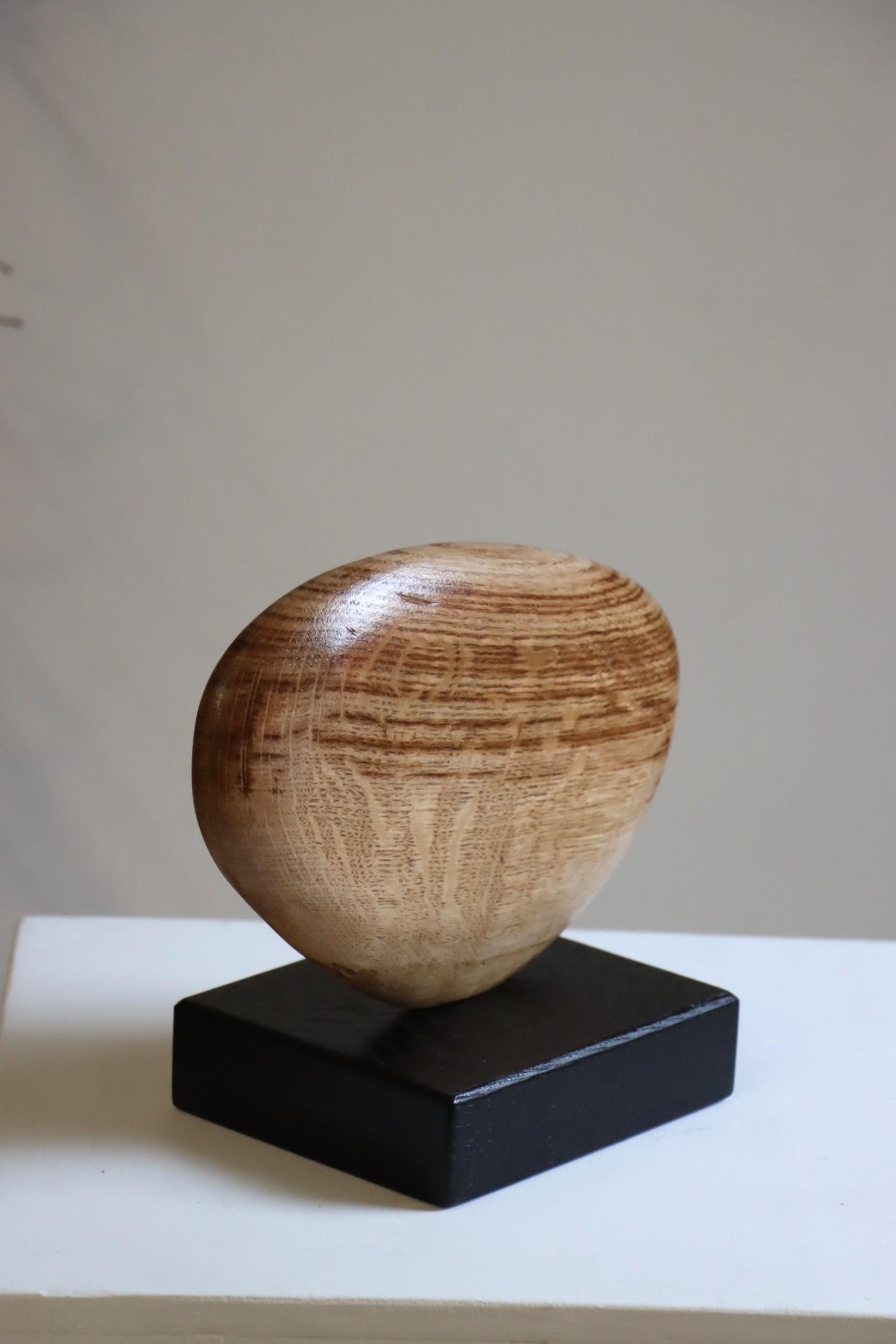 Hand Carved Oak Sculpture